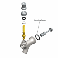 Alternative view of Lever Friction Rubber Washer for Standard Beer Faucet (Pack Of 100Pcs)