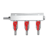 3 way gas distributor