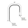 26" Stainless Steel Flexible Pipe