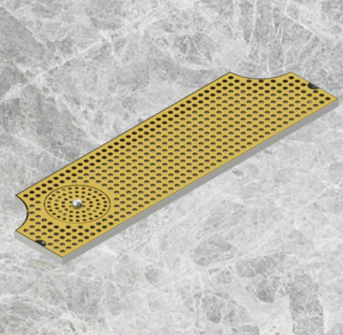 Cut-Out Surface Drip Trays With Rinser