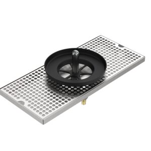 Center Spray Glass Rinser Drip Tray