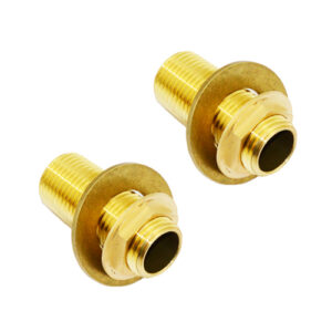 Deck Faucet Mounting Kit - 1/2" NPS x 3-1/2" Brass Nipples