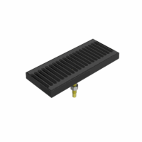 12″ x 5″ Surface Drip Tray – Black Matte Finish