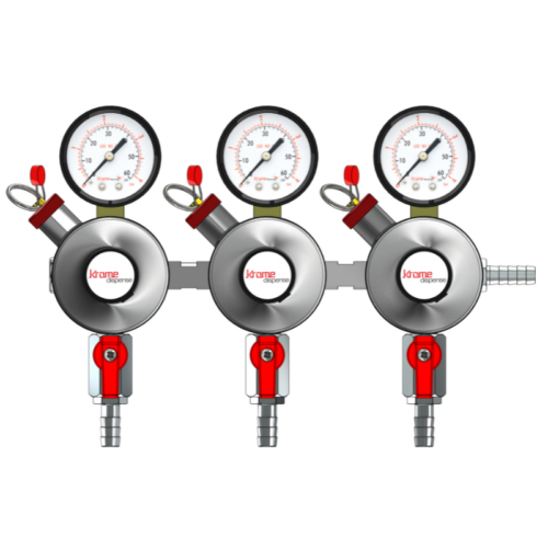 Secondary Precision Plus Co2 Regulator Inline – 3 Way