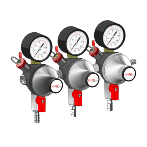 Secondary Precision Plus Co2 Regulator Inline – 3 Way