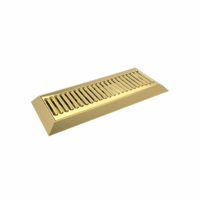 16" x 6.5" Beveled Edge Drip Tray with Drain – SS 304 PVD Gold