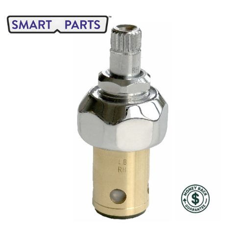 Smart Parts – Replacement Faucet Cartridge w/ Spring Check, Less Handle, RTC (HOT) New-Style– Compatible with T&S Brass Faucets