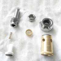 Alternative view of Smart Parts – Replacement Faucet Cartridge w/ Spring Check, Less Handle, RTC (HOT) and LTC (COLD) – Compatible with T&S Brass Faucets