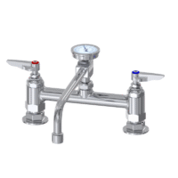 Deck mount Pizza Temperature faucet