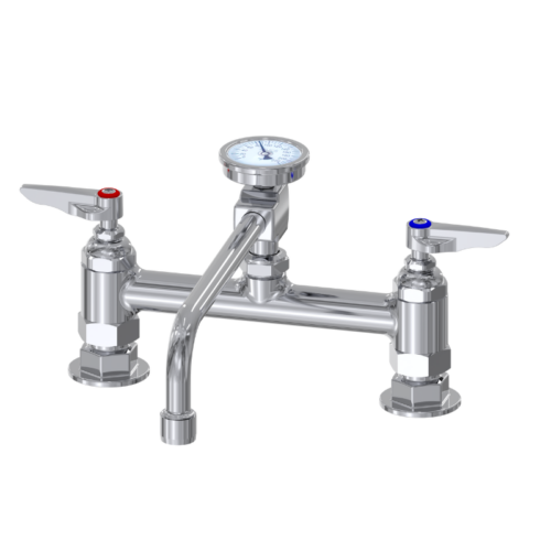 Deck mount Pizza Temperature faucet