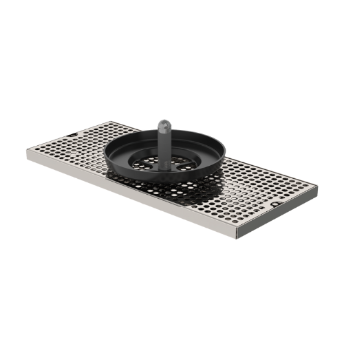 18" x 8" Blender Jar Rinser Tray