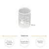 Beaker 500ml - Glass(Pack of 4) - Image 2