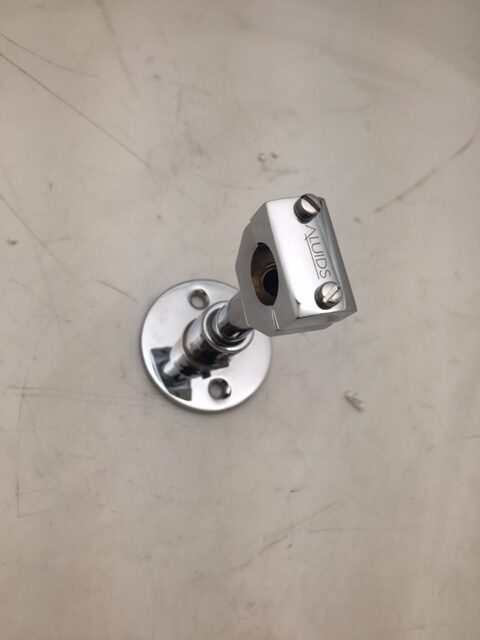 Alternative view of 3" Walll Bracket for Riser Tube pre rinse unit