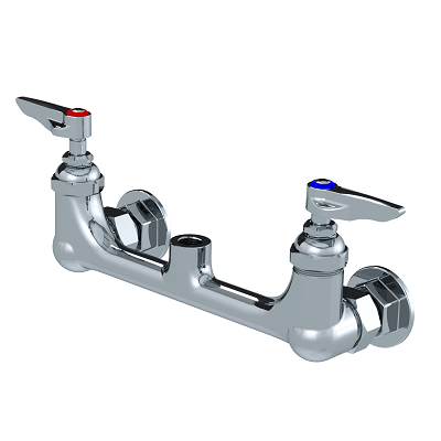 8 inch centers wall faucet