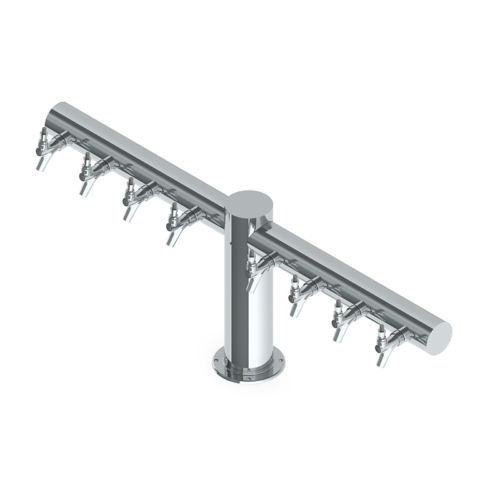 8 tap glycol beer tower