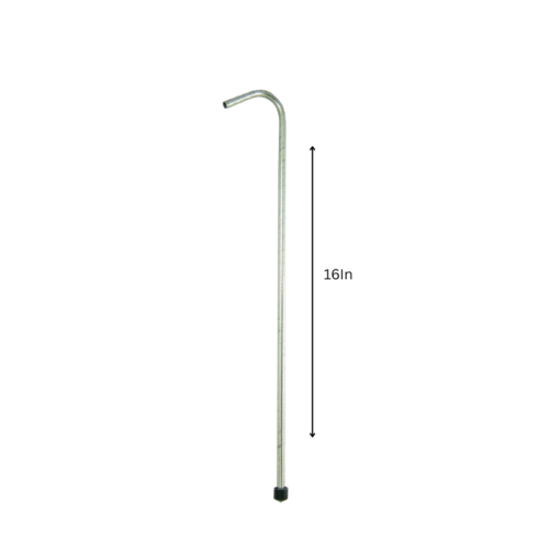 Alternative view of 3/8" Racking Cane stainless steel