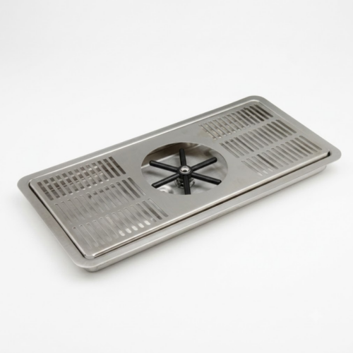 24" X 9" Picher Rinser Drip Tray - With Drain
