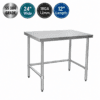 24″ × 12″ Stainless Steel Work Table