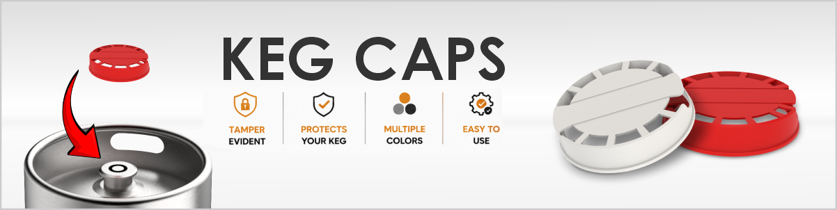 Tamper-Evident keg caps
