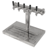 5 tap draft beer tower