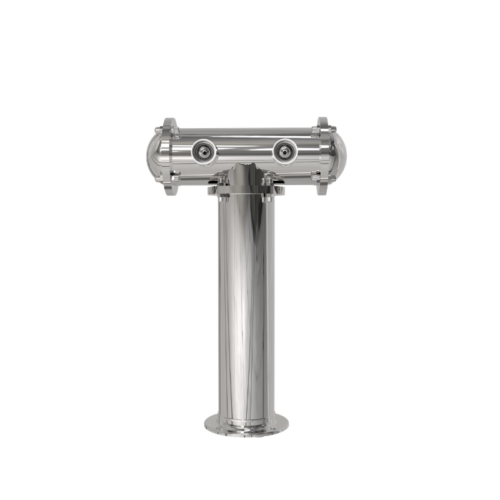 2 Tap Beer Tower without Faucets