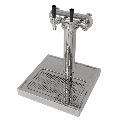 2 Tap Draft Beer Tower