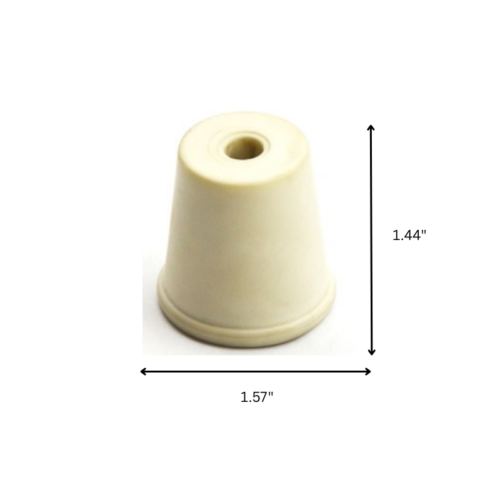 Alternative view of Small Universal Stopper - Drilled (Pack of 50)