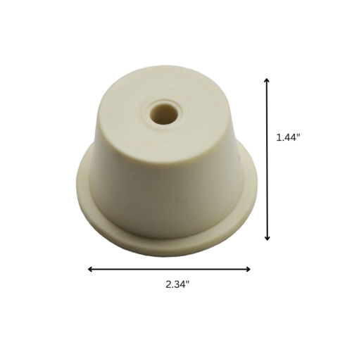 Alternative view of Large Universal Stopper - Drilled (Pack of 50)