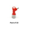 Pin-lock keg red disconnect Pack of 10